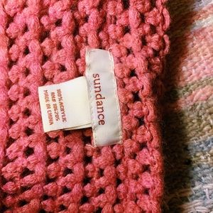 Dusty Pink Infinity Scarf w/Fringe